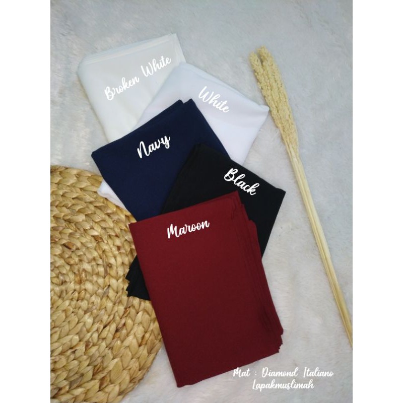 Pashmina diamond 250x75 diamond italiano creepe sabyan super jumbo jahit tepi rapi-3