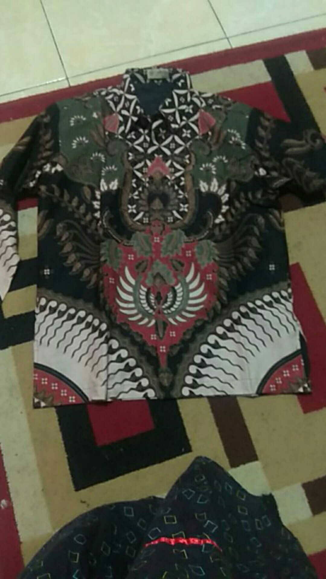 Kemeja Pria Premium Batik Lengan Panjang Furing Solo Produksi Batik Aluna Pcw 029