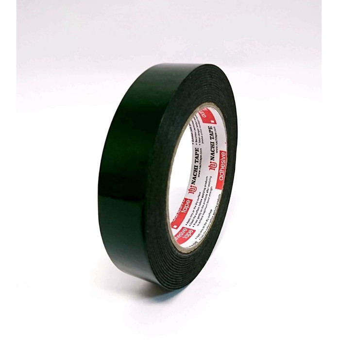 Double Side Foam Tape Busa Spon Nachi 24 mm / 1 Inch x 5 meter Hijau / 24mm