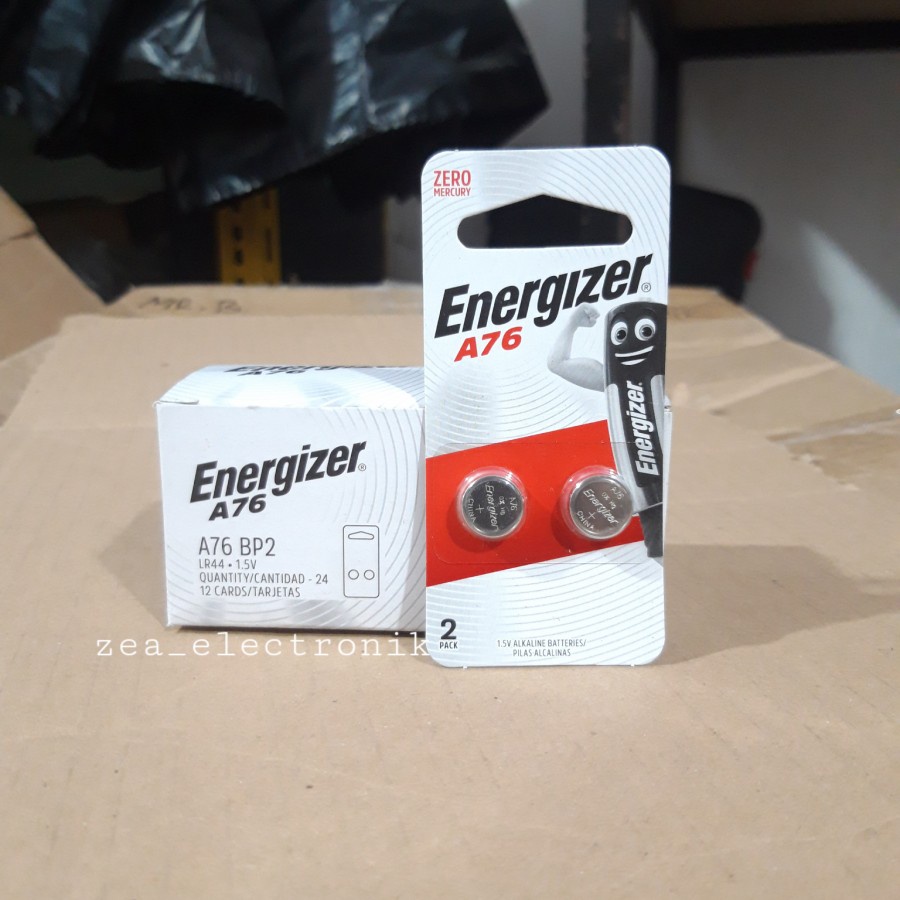 BATERAI ENERGIZER A76 / BATERAI JAM ORIGINAL ( 2 pcs )