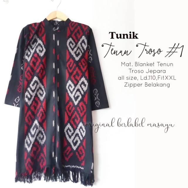 Tunik tenun troso