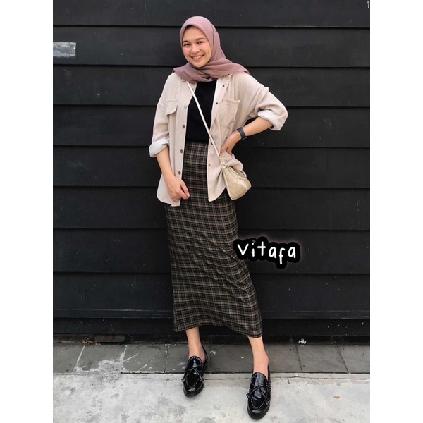 TARTAN SKIRT JUMBO BY VITAFA ID