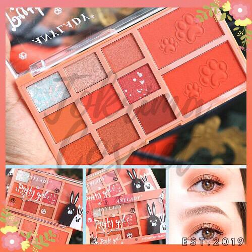 (CYBER) COD TERBARU Eyeshadow Anylady Palette Preety Girl