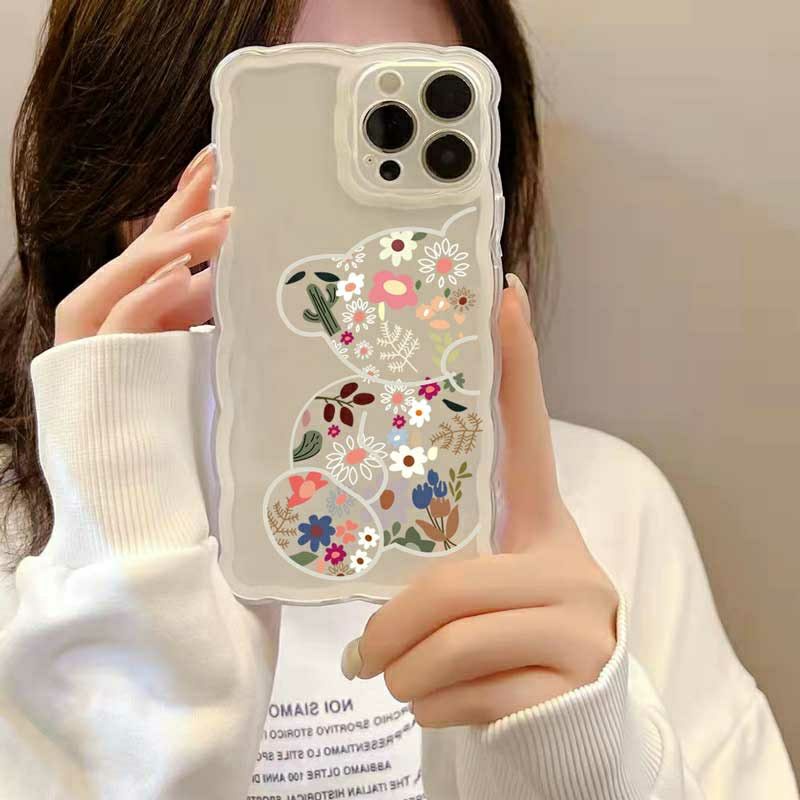 Butterfly Soft Case Tpu Silikon Transparan Motif Kupu-Kupu Untuk iPhone 13 11 12 Pro Max X XR XS Max 7 8 Plus 13 Mini 12 Mini SE2020