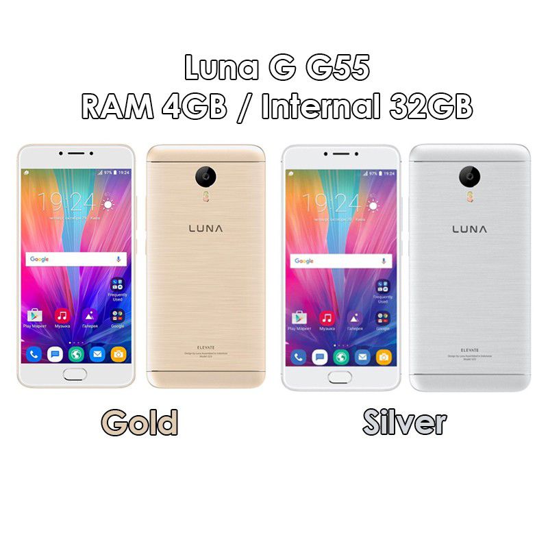 LUNA G55 RAM 4/32GB 4000MAH GARANSI RESMI