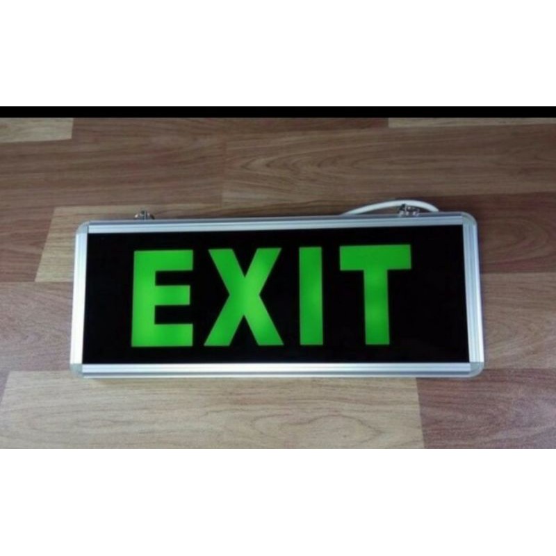 Lampu exit / lampu darurat led / emergency exit / lampu darurat