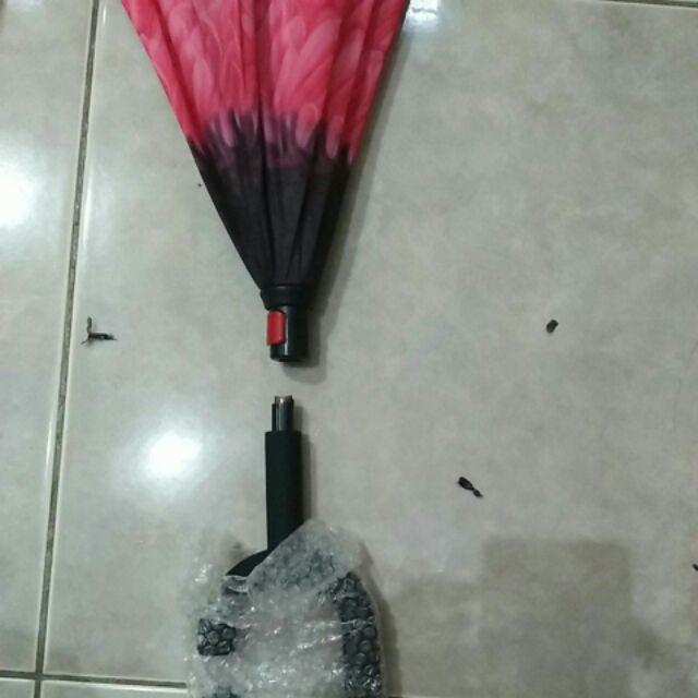 Termurah - Payung Terbalik Kazbrella / Peralatan Hujan A