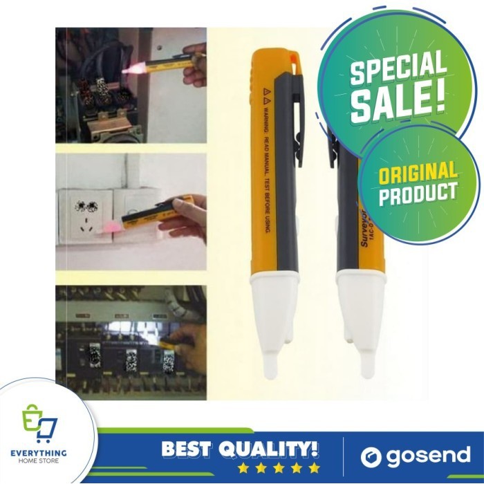 Test pen digital electric Voltase / alat pengukur tegangan listrik