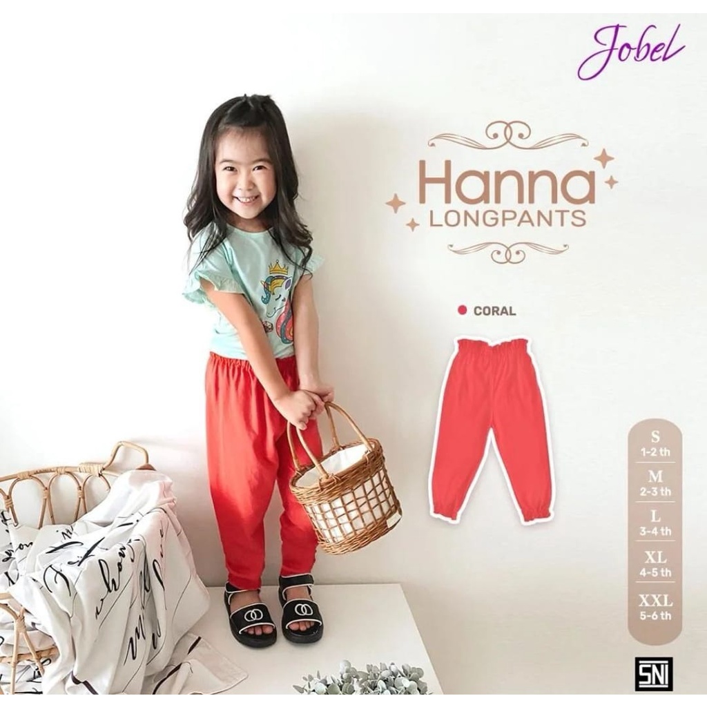 Jobel Hanna Longpants - Celana anak Murah