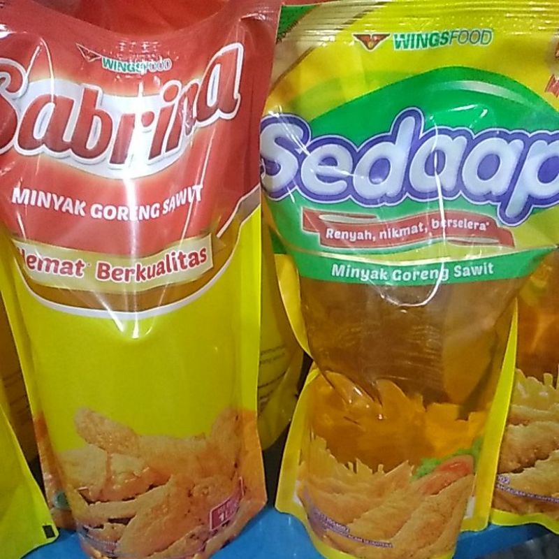 PROMO Minyak Goreng Sedaap Sabrina 1 ltr