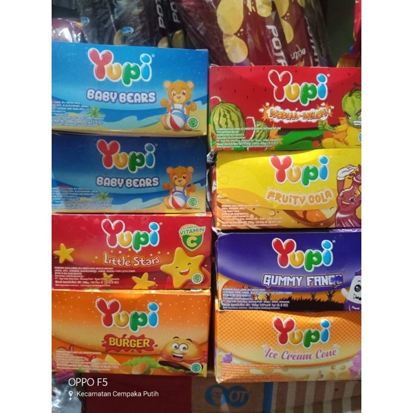 

PERMEN YUPI BOX ECER 500 isi 24 pcs