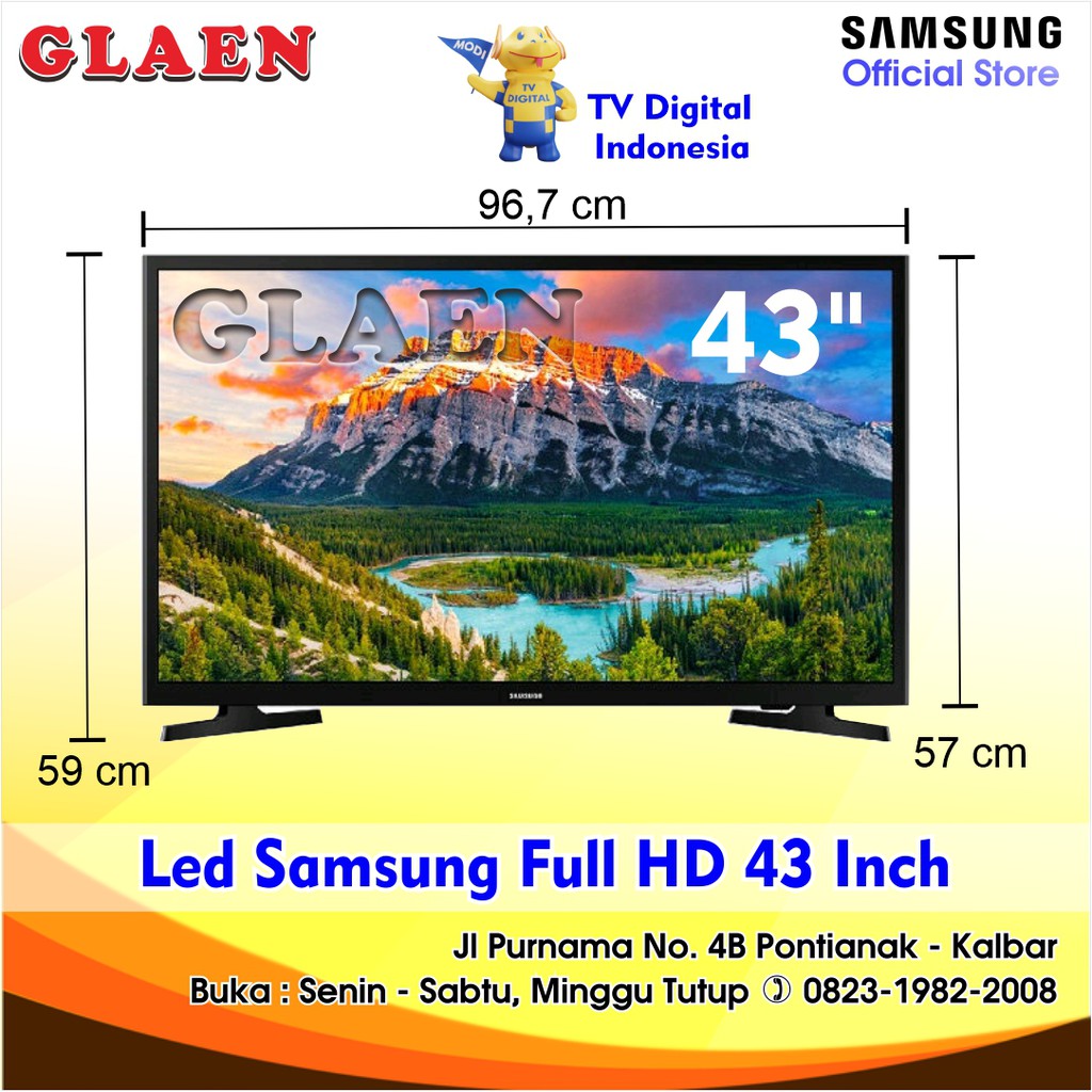 TV Led Samsung Digital TV Full HD 43 Inch UA43N5001 | TV Samsung Murah 43 Inch 43N5001-1