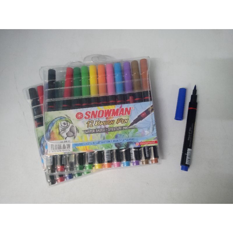 

Snowman Brush Pen BM-12