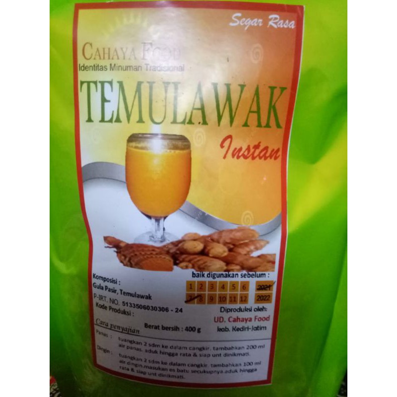 

minuman istant tradisional alami