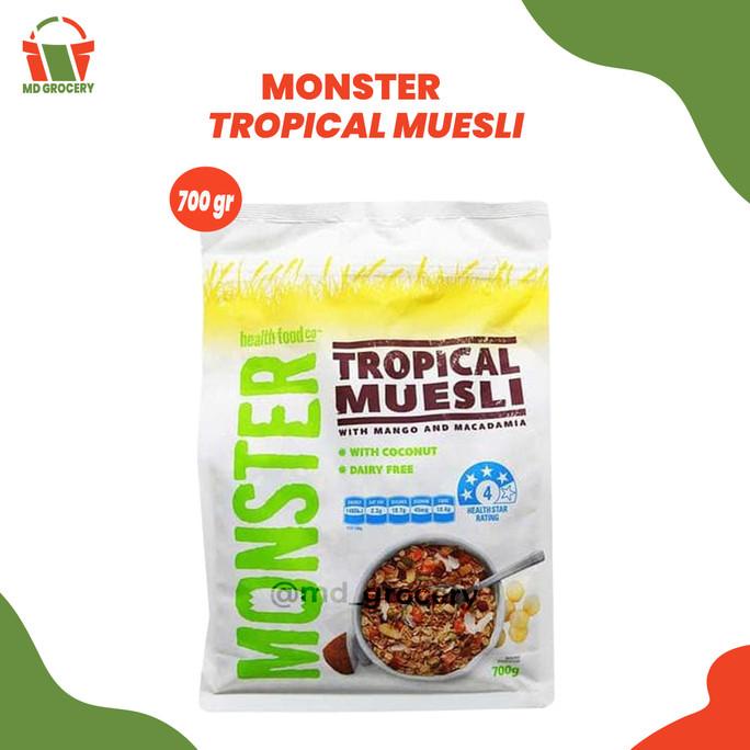 

Promo Awal tahun Monster Muesli-High Fibre/Tropical Muesli/Sport (700gr)|Berry (600gr) Promo Awal tahun