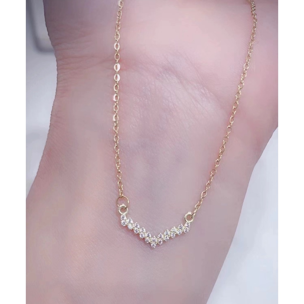 Kalung Titanium Permata Perhiasan Fashion F03-05