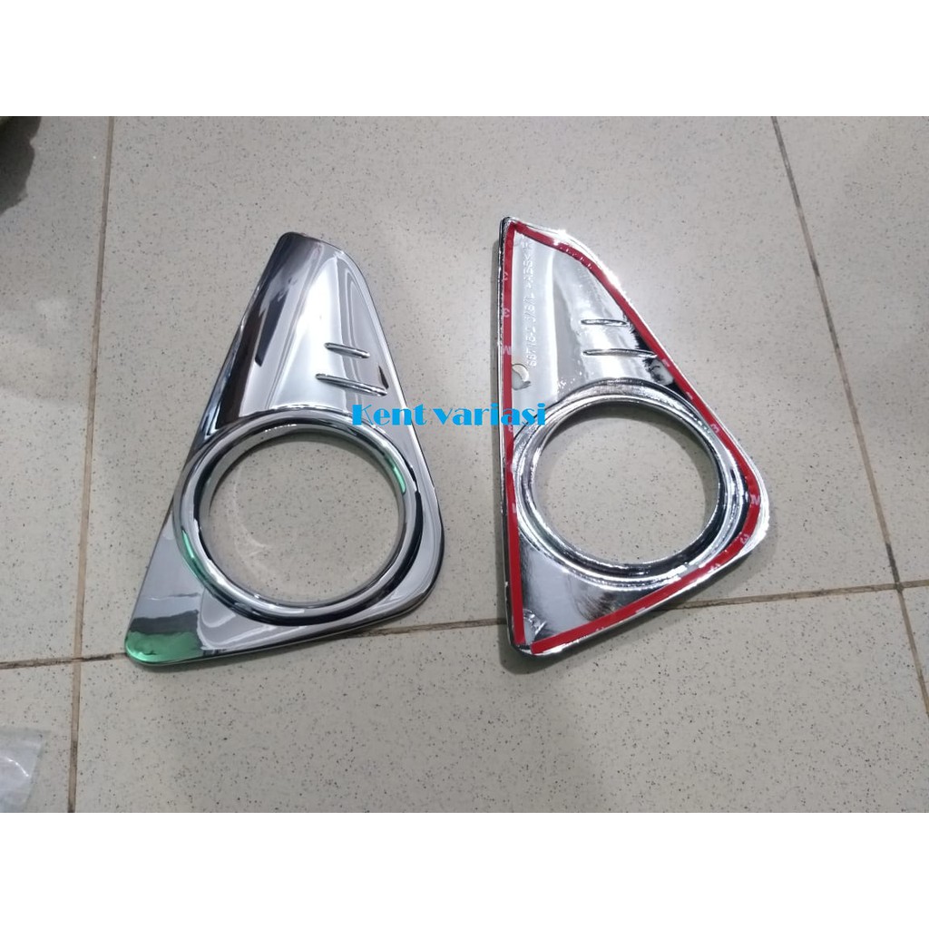 JSL Cover Fog Lamp Avanza / Xenia 2019 Fog Lamp Cover Chrome