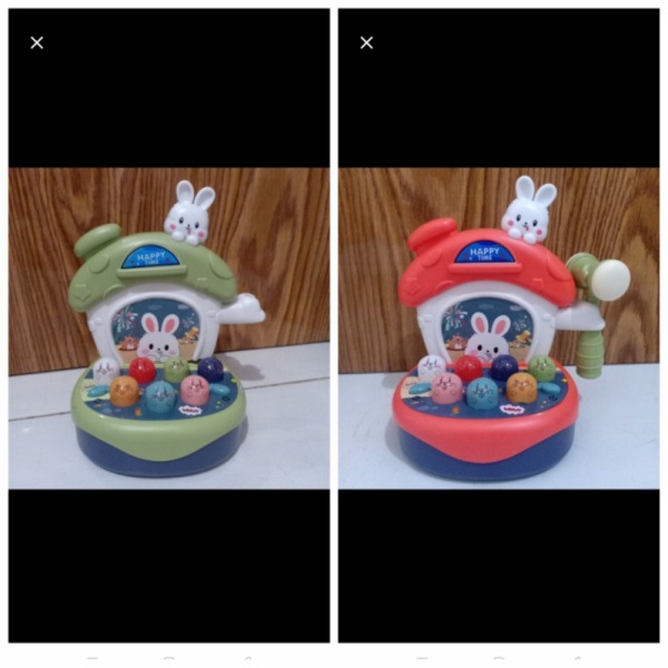 

mainan mesin whack a mole/mainan ketok palu size sdg/mainan anak - bunny Diskon