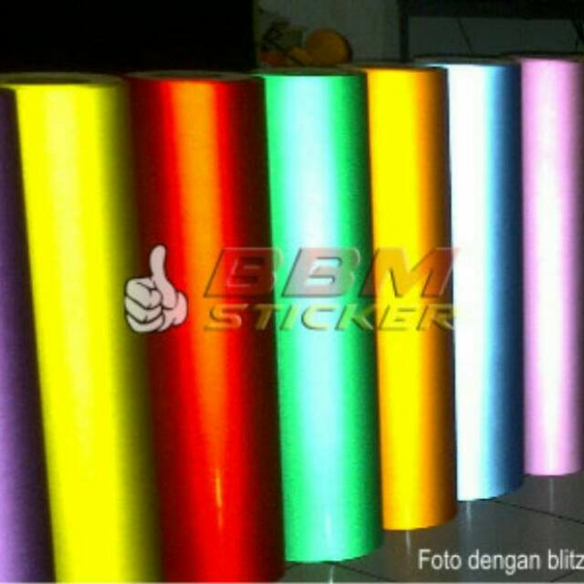 Stiker skotlet nyala reflective per 50cm