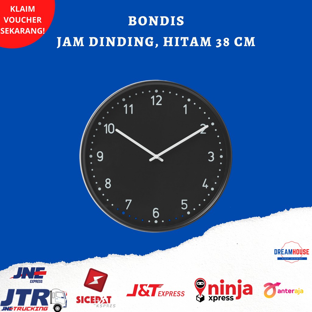 Bondis Jam Dinding Clock Elegant