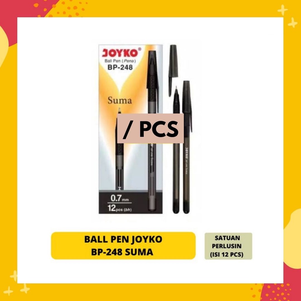 

Pulpen Ballpoint Pena Joyko BP 248 Suma Original Harga Per pcs