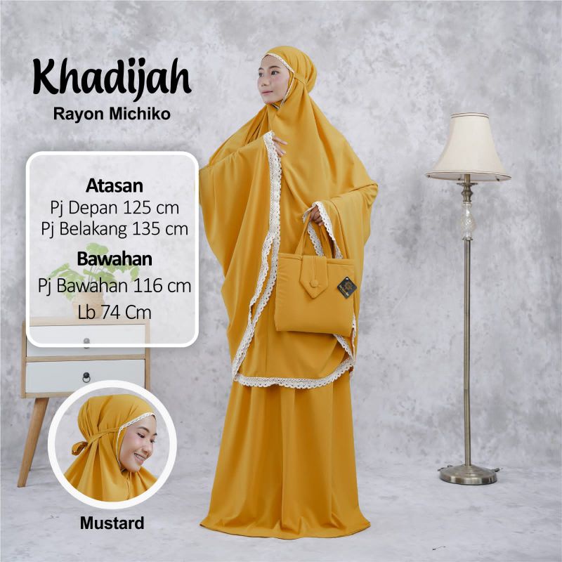 mukena dewasa mukena rayon michiko mukena bali premium jumbo renda khadijah