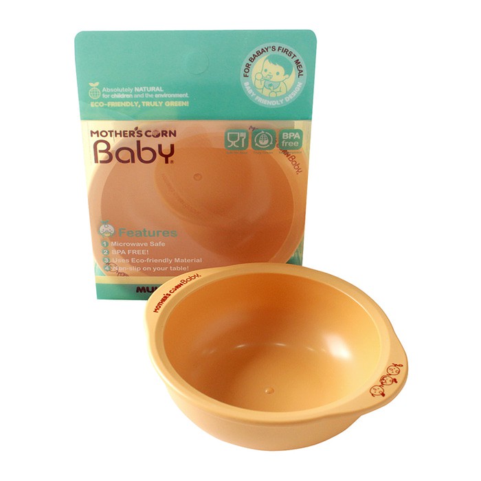 Mother's Corn Weaning Bowl mangkuk mangkok makanan bayi tempat makan bayi lucu Mothers Corn