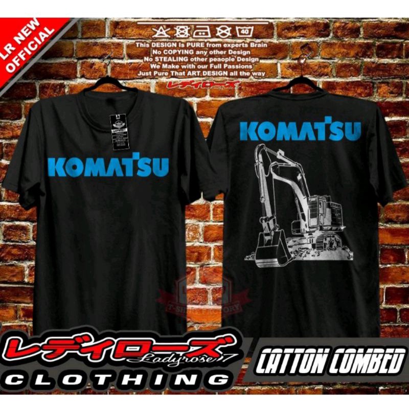 KAOS KOMATSU EXCAVATOR ALAT BERAT