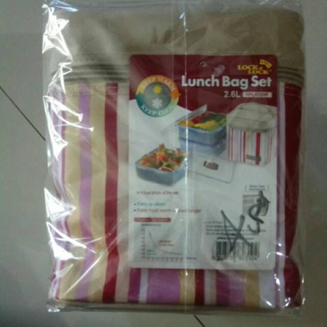 Lock n Lock Family Lunch Box 3 pcs Kotak bekal