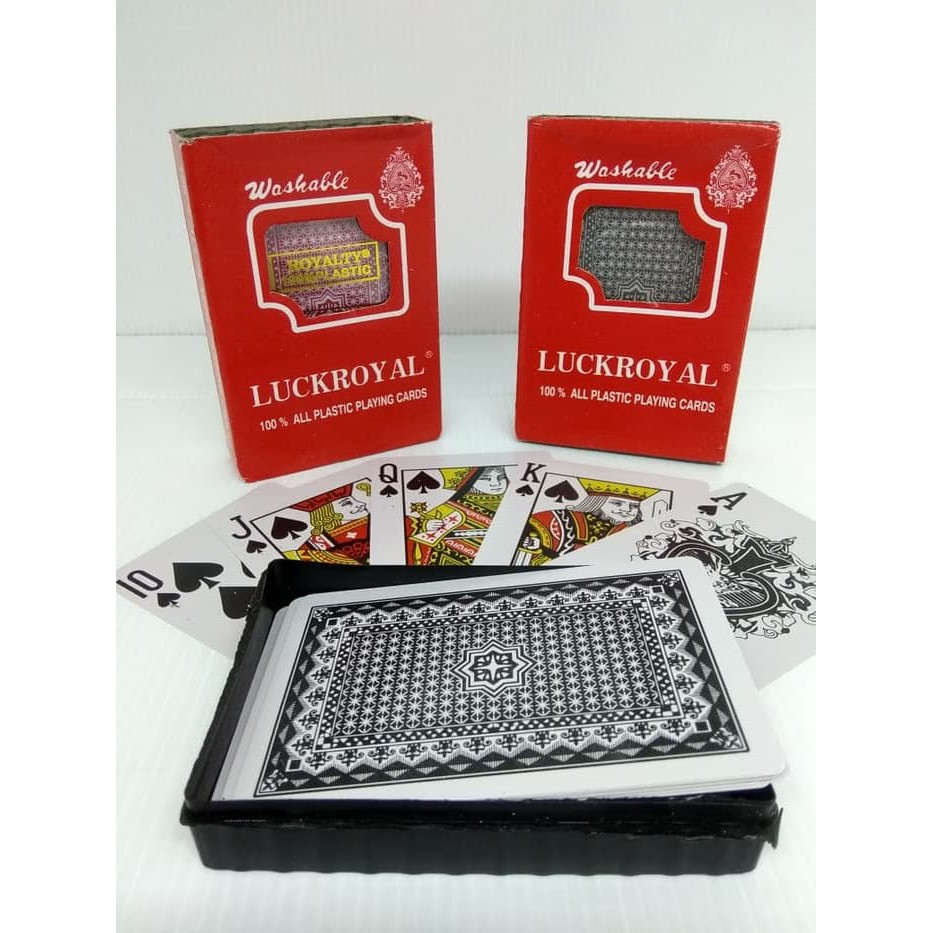 Kartu Remi Royal Import Bahan Plastik