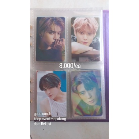 Official Photocard Dicon Taeyong Jaehyun Each