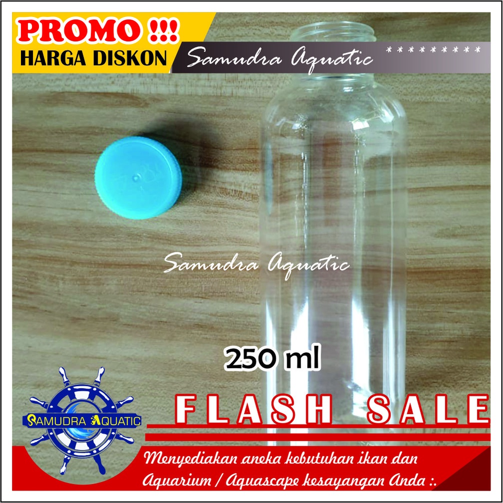 Botol Repack 125gr / 250 ml, Botol Plastik Kemasan Kosong