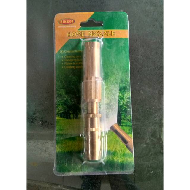 Semprotan air/HOSE NOZZLE KUNINGAN