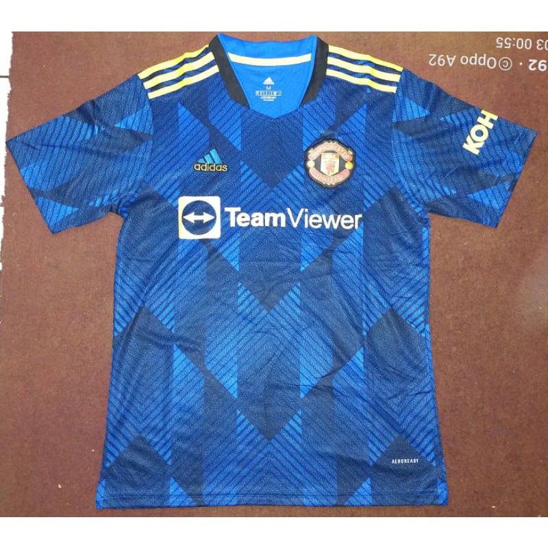 Jersey Manchester United 3rd 2021/2022 Gradeori Official Premium