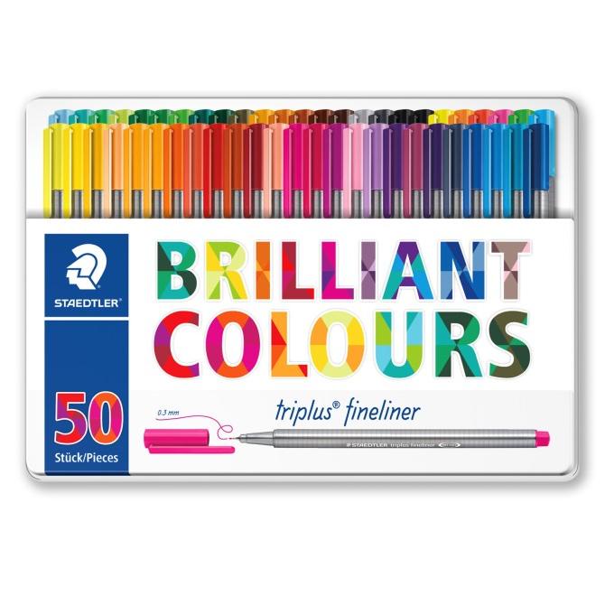 

Staedtler Triplus Fineliner 334 M50 - Set Pulpen Warna