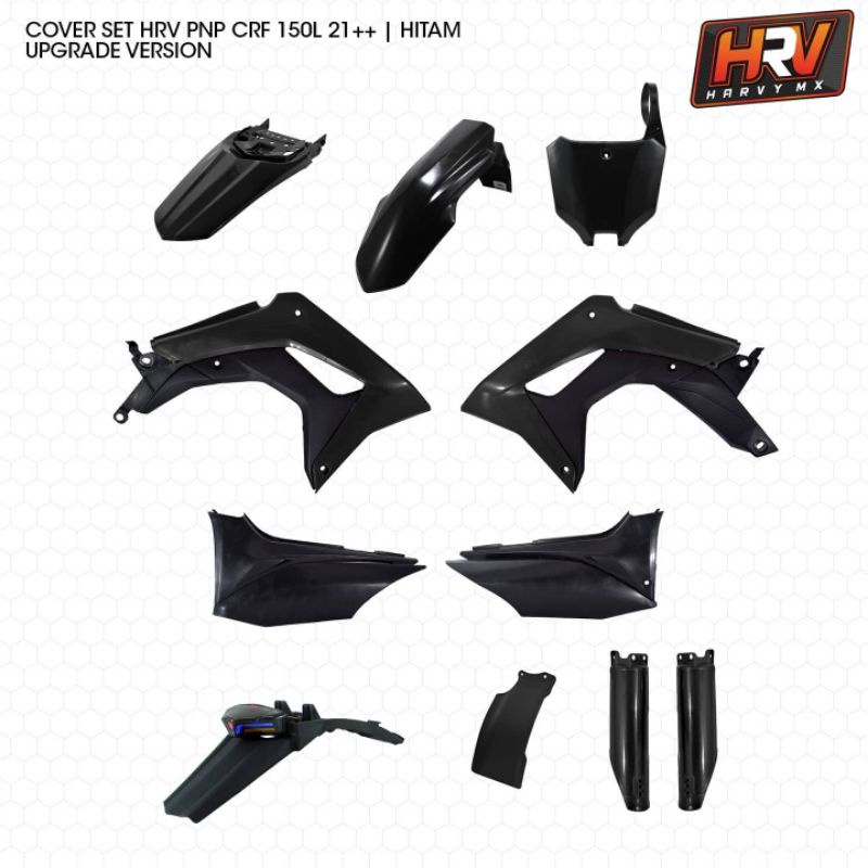 Cover Set Bodyset Trail CRF 150 Coverset CRF 450 R 2021 21++ HRV