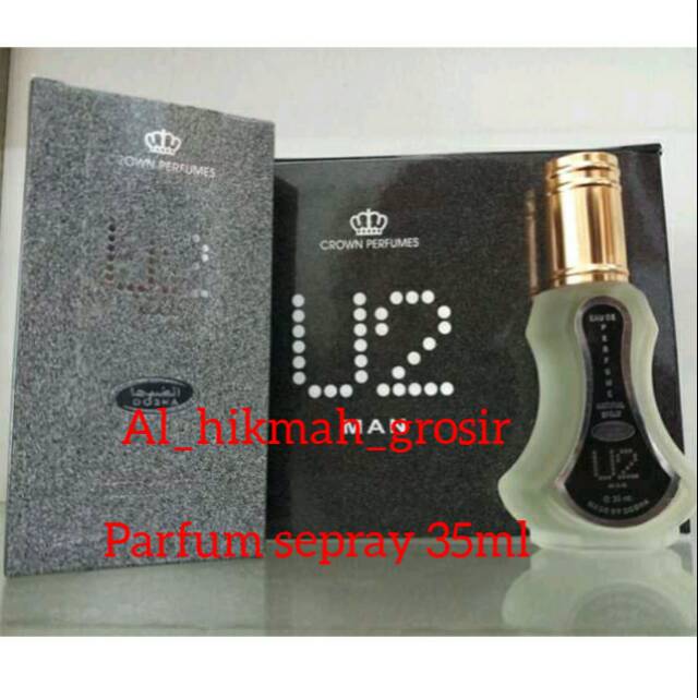 Parfum 35ml aroma U2 MAN  merk dobha parfum unisex parfum pria