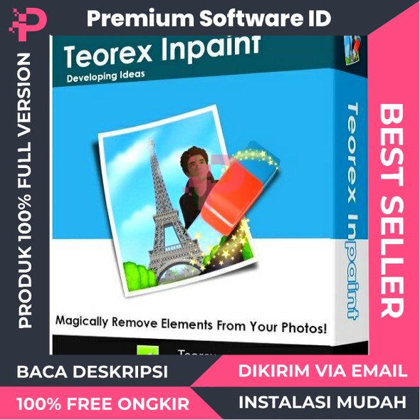 Teorex Inpaint 9 Pro Aplikasi Edit Foto Dan Penghapus Watermark Full Version