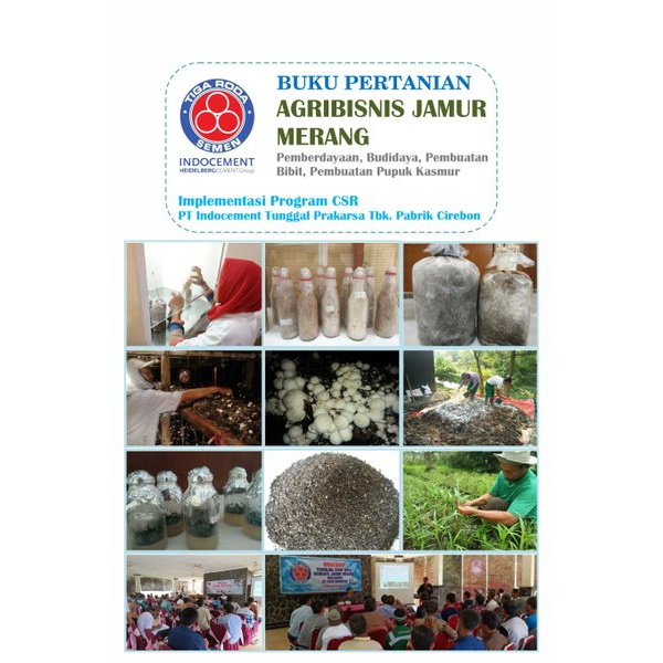 Buku Pertanian Agribisnis Jamur Merang - Buku Asli