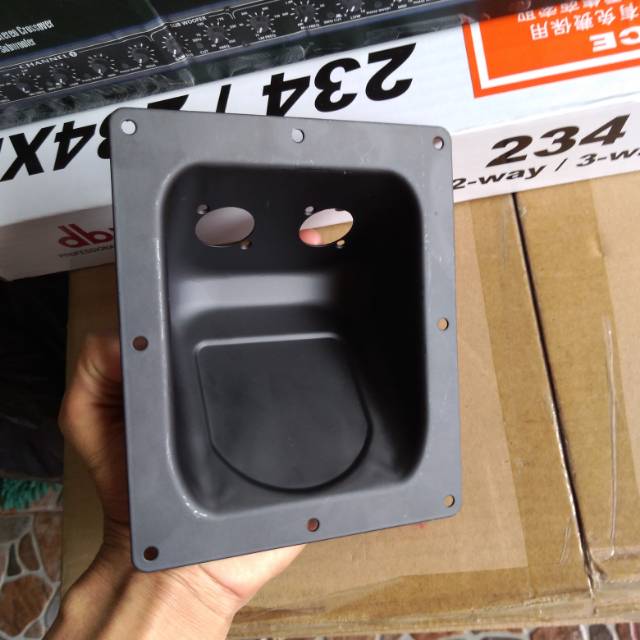 Terminal speakon box speaker dengkok cekung panel speakon panel spikon