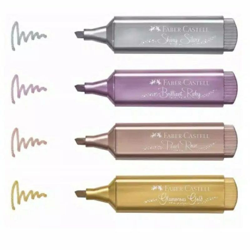 

Textliner 46 Metallic Faber Castell - Stabillo Metallic Faber Castell