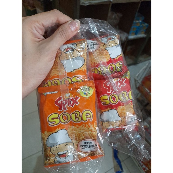 

Soba mie spix 10 pch x 16 gram( jika rasa yg dipesen kosong dikirim random)