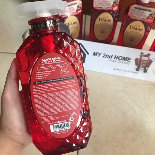 Moist Diane Extra Shampoo Volume Scalp 450ml Original Made In Japan Shopee Indonesia