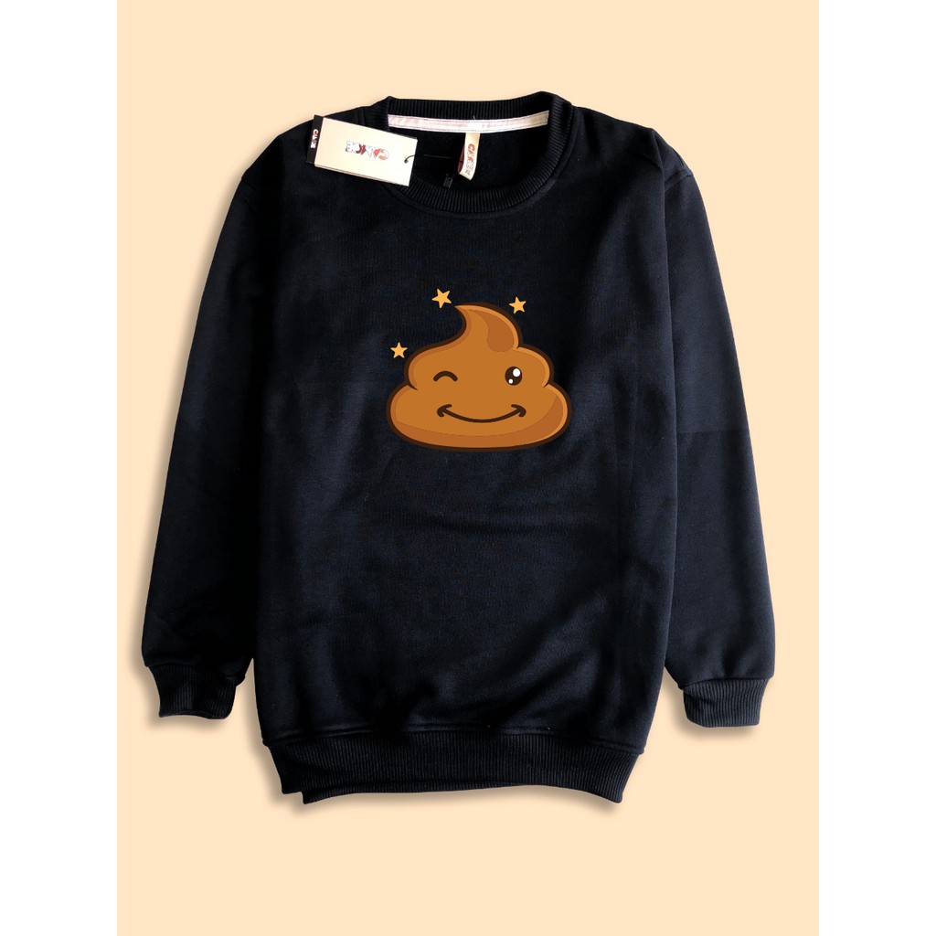 Sweater swetshirt premium desain pup wink