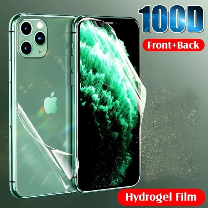 HYDROGEL IPHONE 11 ANTI GORES DEPAN BELAKANG FULL COVER