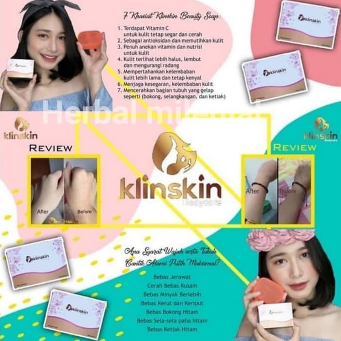 TERMURAH COD -  KLINSKIN BEAUTY SOAP ORIGINAL