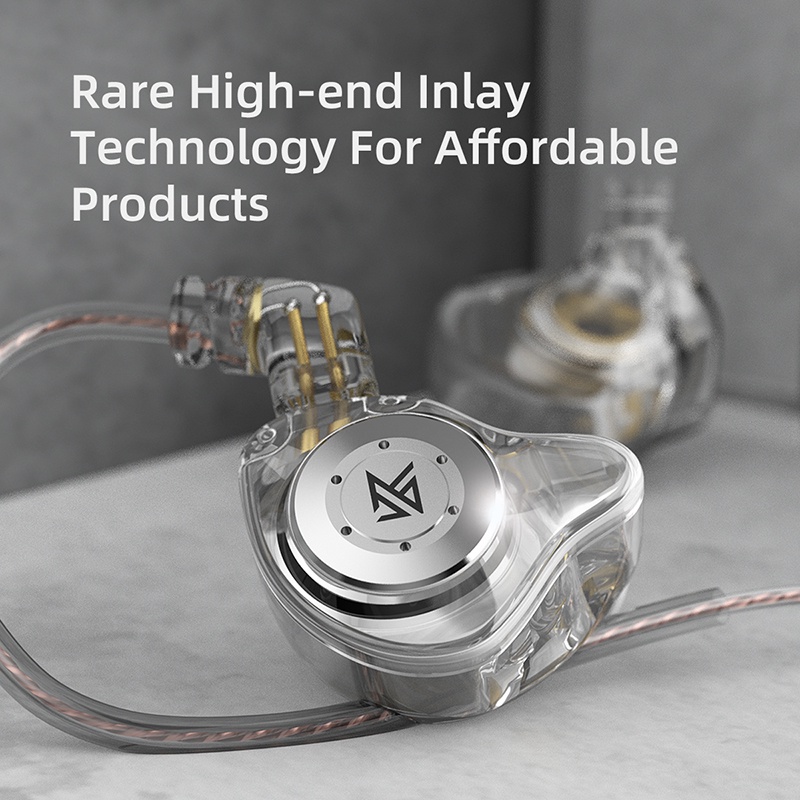 KZ EDX Pro BassHead In Ear Earphone with MIC - GARANSI RESMI