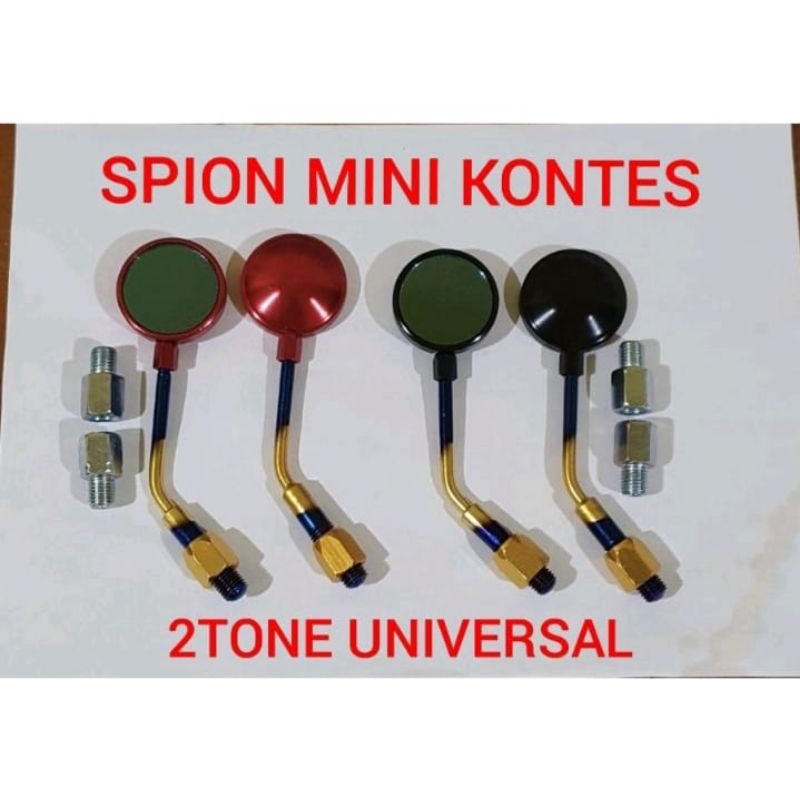 Spion Mini Kontes CNC Universal Sepasang Tebal