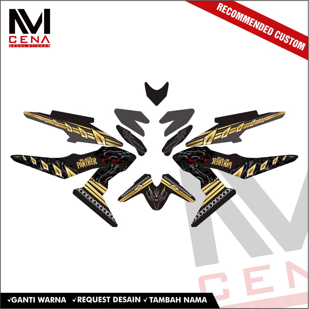 Sticker Decal Honda Sonic 150 full body, sticker sonic 150, sticker honda sonic full body gfx10