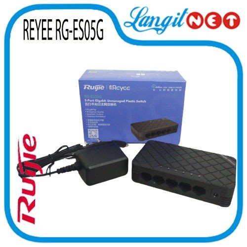 RUIJIE REYEE RG-ES05G 5Port GIGABIT PLASTIC CASE